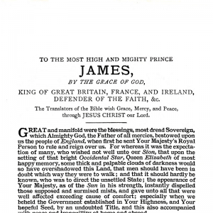 King James Title Page